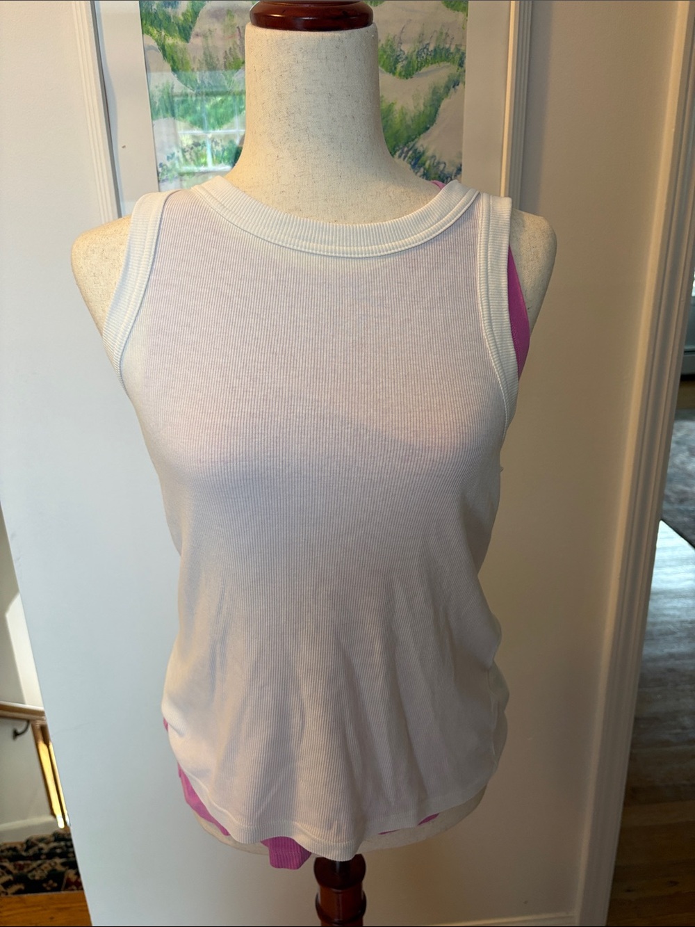 Banana Republic / GAP Bundle - 3 Tanks  and Denim Shorts - Picture 3 of 6